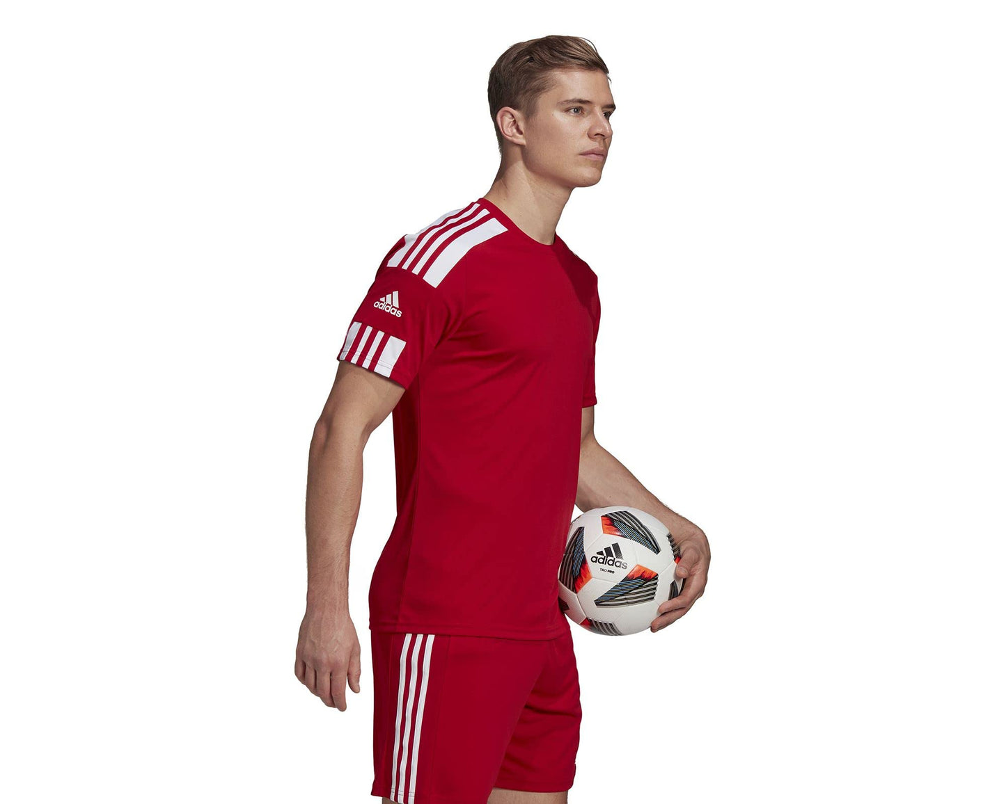 adidas Men's Squad 21 Jsy JERSEY SHORT SLEEVE , Team Power Red/White, M UK