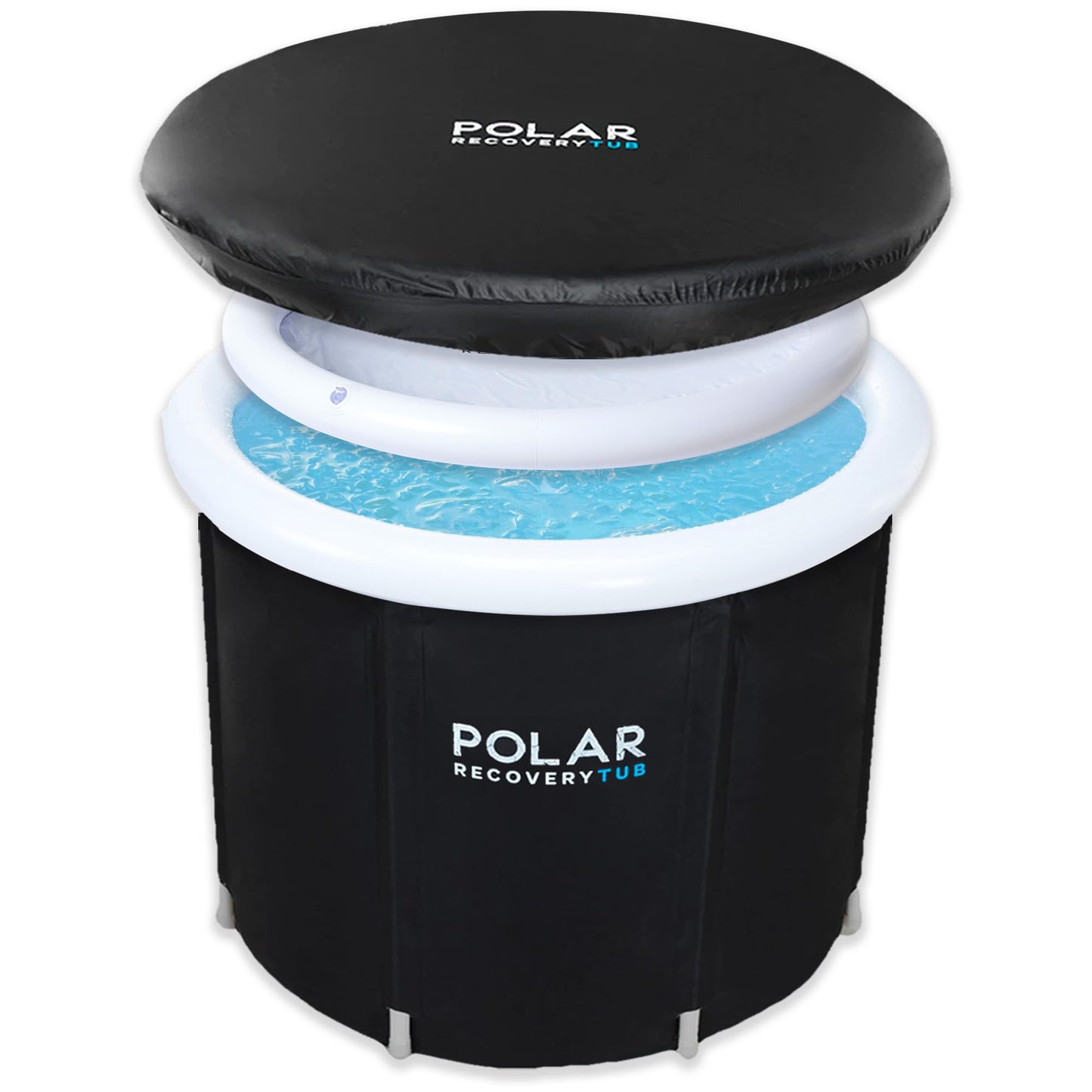 - Polar Recovery Tub / 370L | Portable Ice Bath for Cold Water Therapy Training -