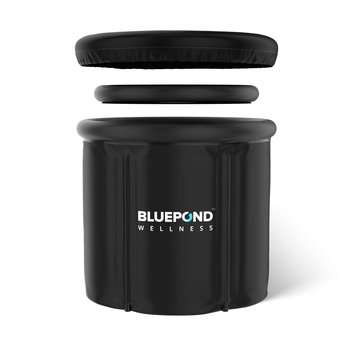 Bluepond Wellness Ice Bath Tub and Cold Plunge | Premium Ice Pod/Cold Water Therapy Bath for Maximum Recovery - 370L Large with All Accessories | Portable Bath/Outdoor Plunge Pool and Ice Baths