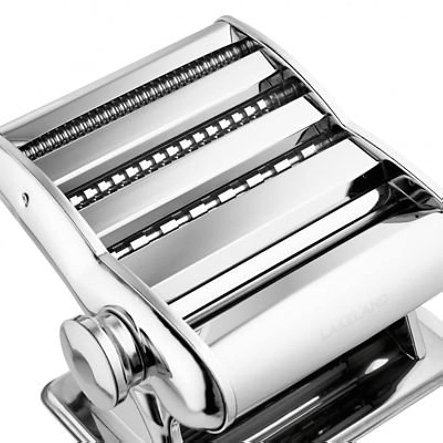 - Lakeland Pasta Machine Chromed Steel  | Makes Lasagna Tagliatelle Spaghetti & Linguine -