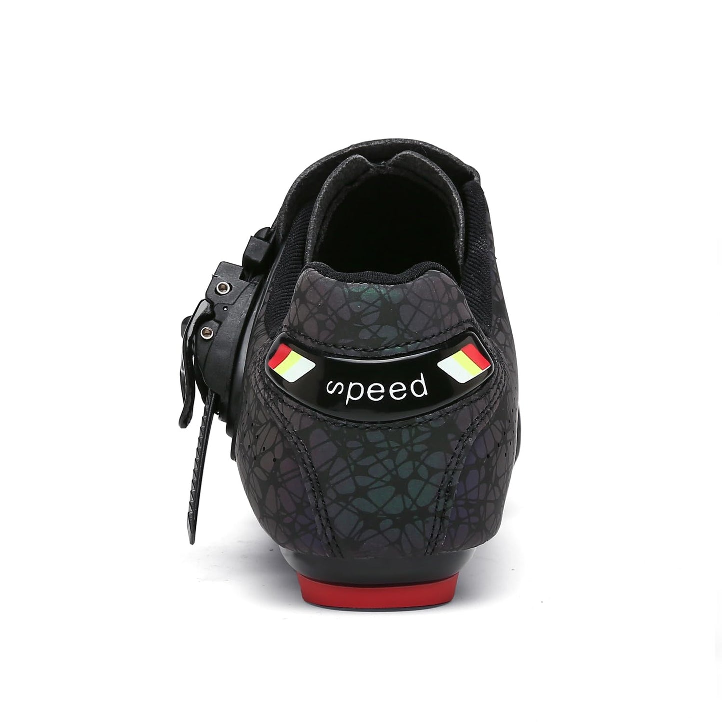 Cycling Shoes for Men Women Luminous Road Cycling Riding Shoes Peloton Shoes Breathable Cleat Compatible SPD Look Delta Indoor Cycling Shoes 3-LBlack41