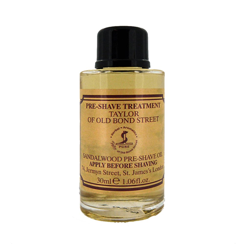 - Taylor of Old Bond Street | 30ml | Sandalwood Pre Shave Oil -