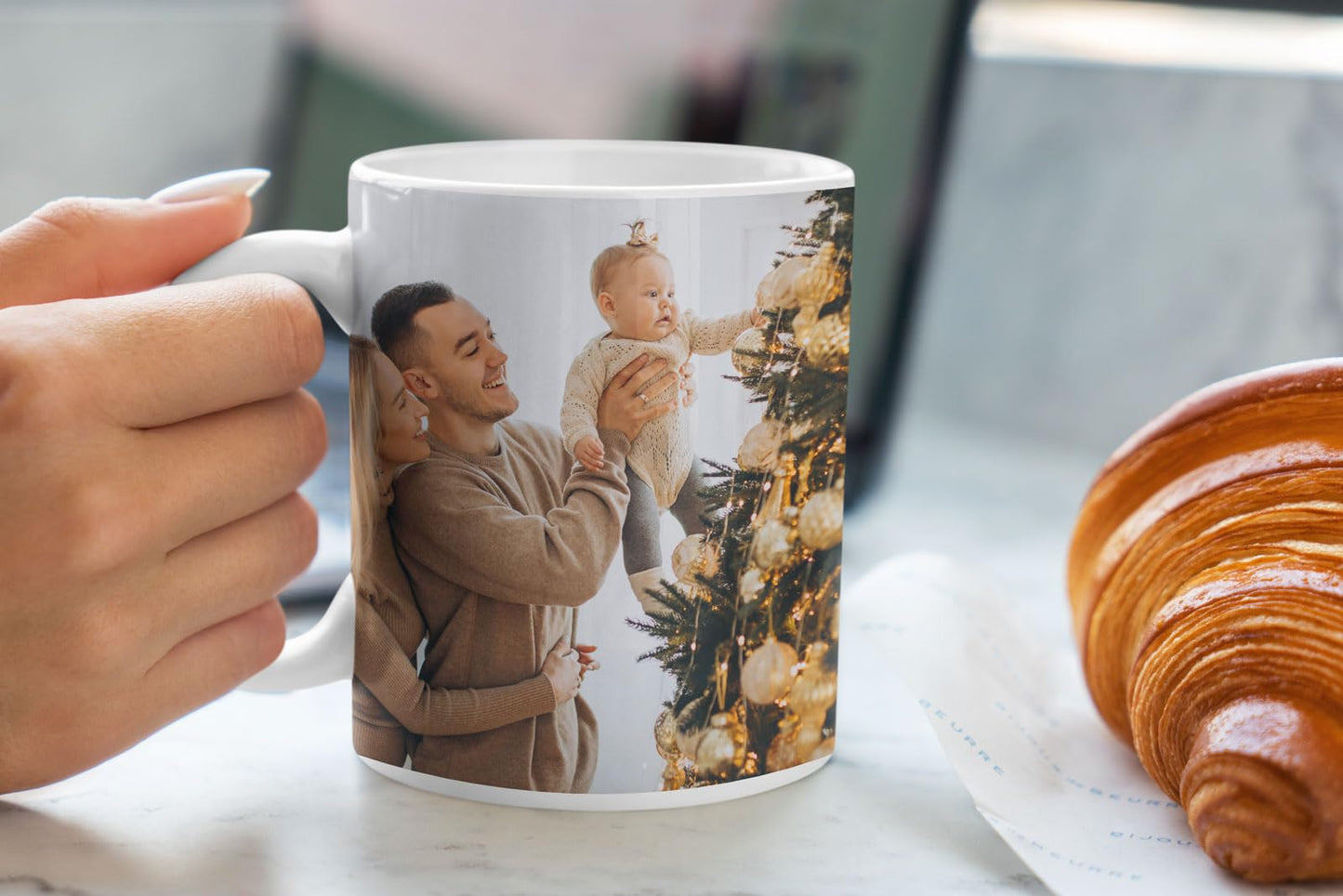 - Personalised Photo Mug Cup 11oz | Custom Design with Your Image, Name, Logo or Text -