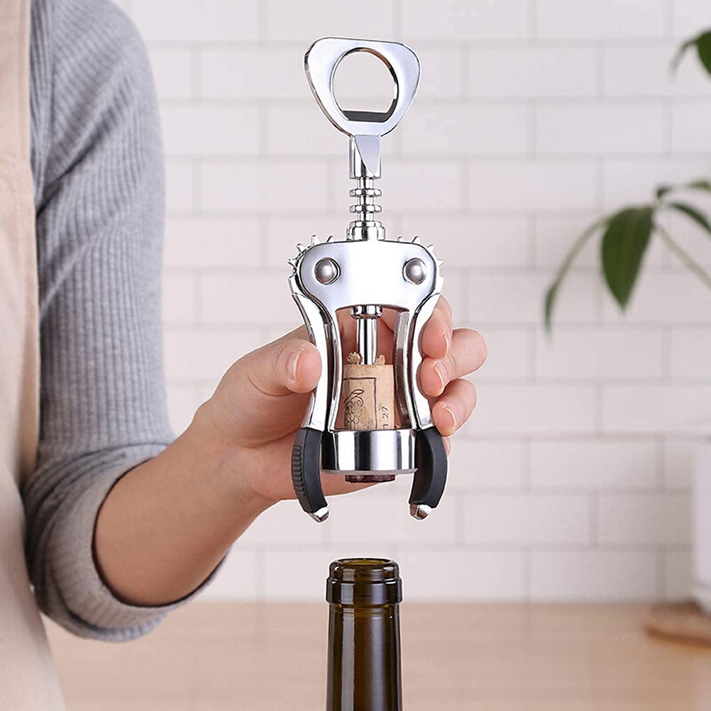 - Wing Corkscrew Stainless Steel Wine Opener.