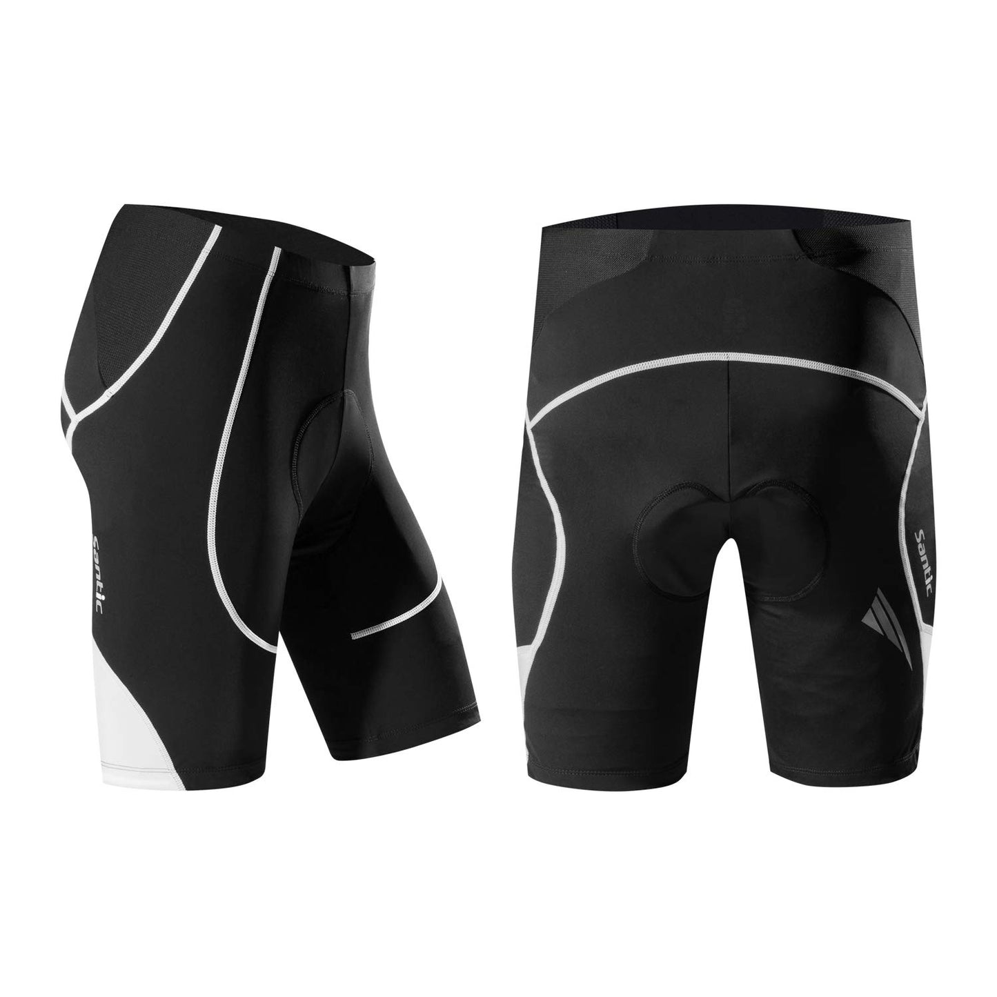 - Santic Mens Cycling Shorts | Padded Cycle Shorts -