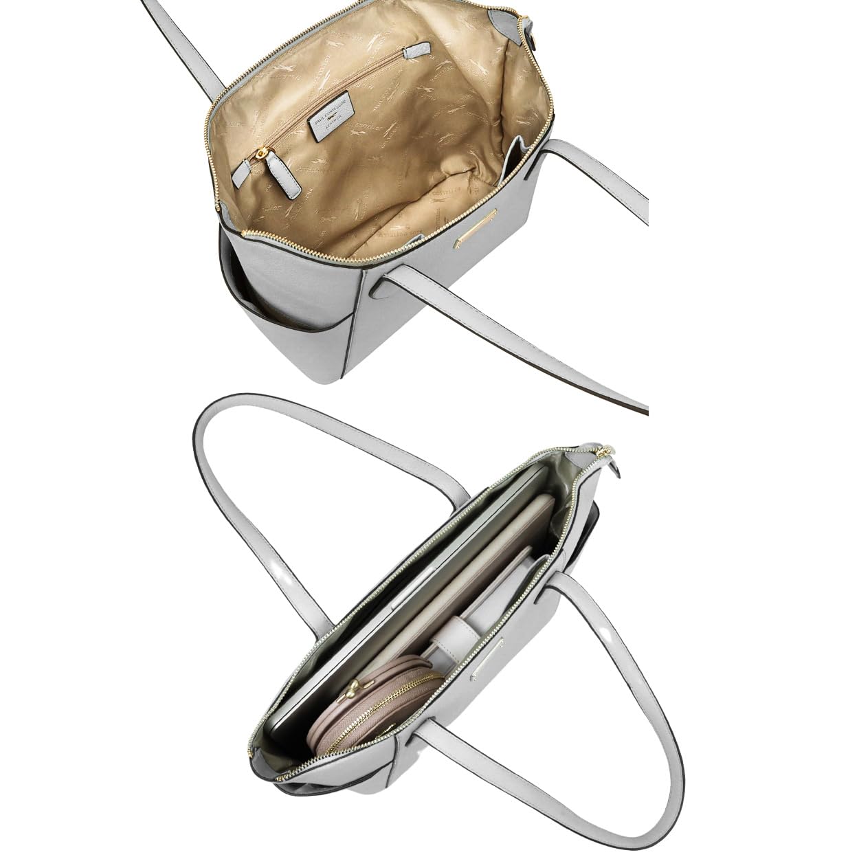 - PAUL COSTELLOE Genuine Leather Tote Bag -