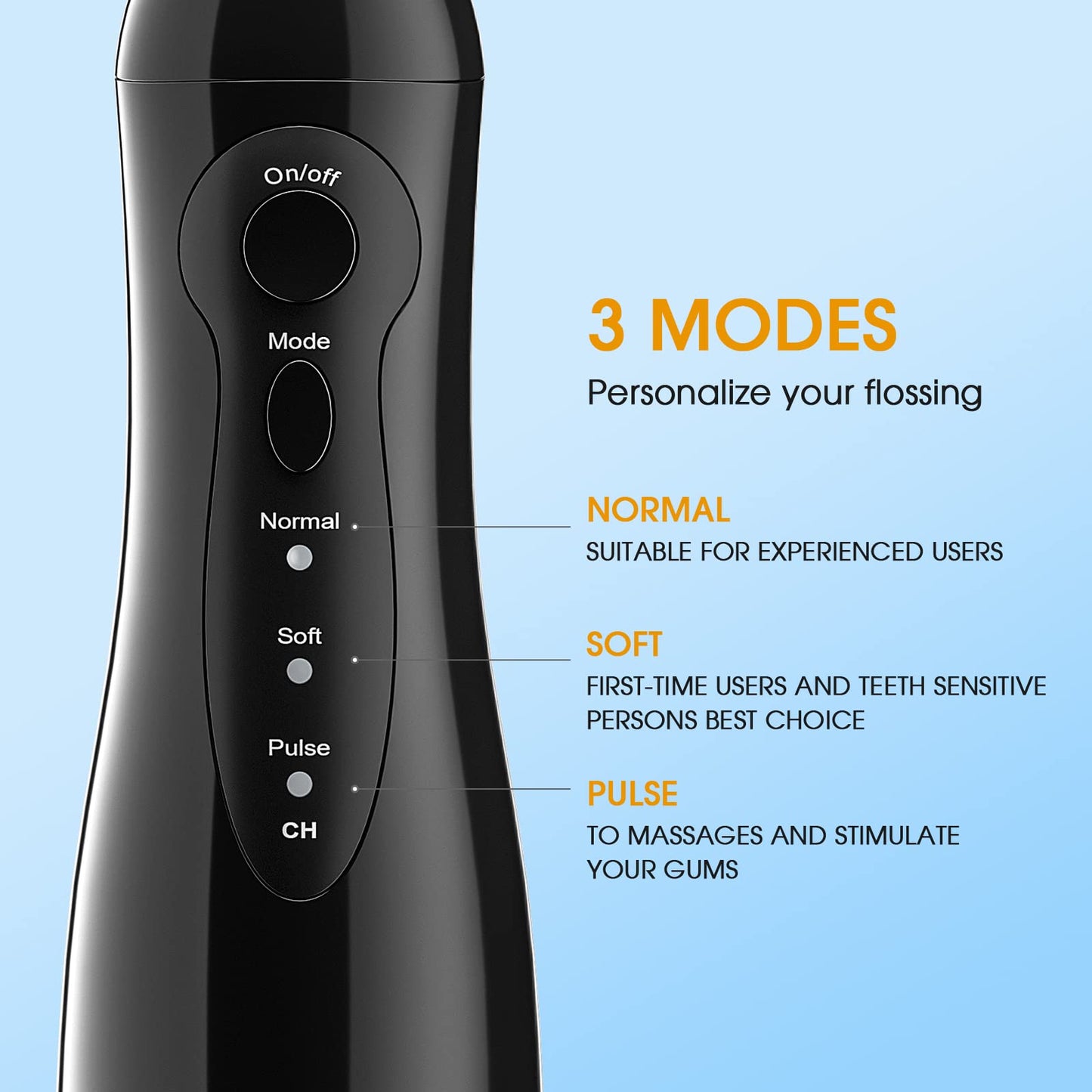 - Hangsun Water Flossers for Teeth | Cordless Oral Irrigator | Dental Water Jet -