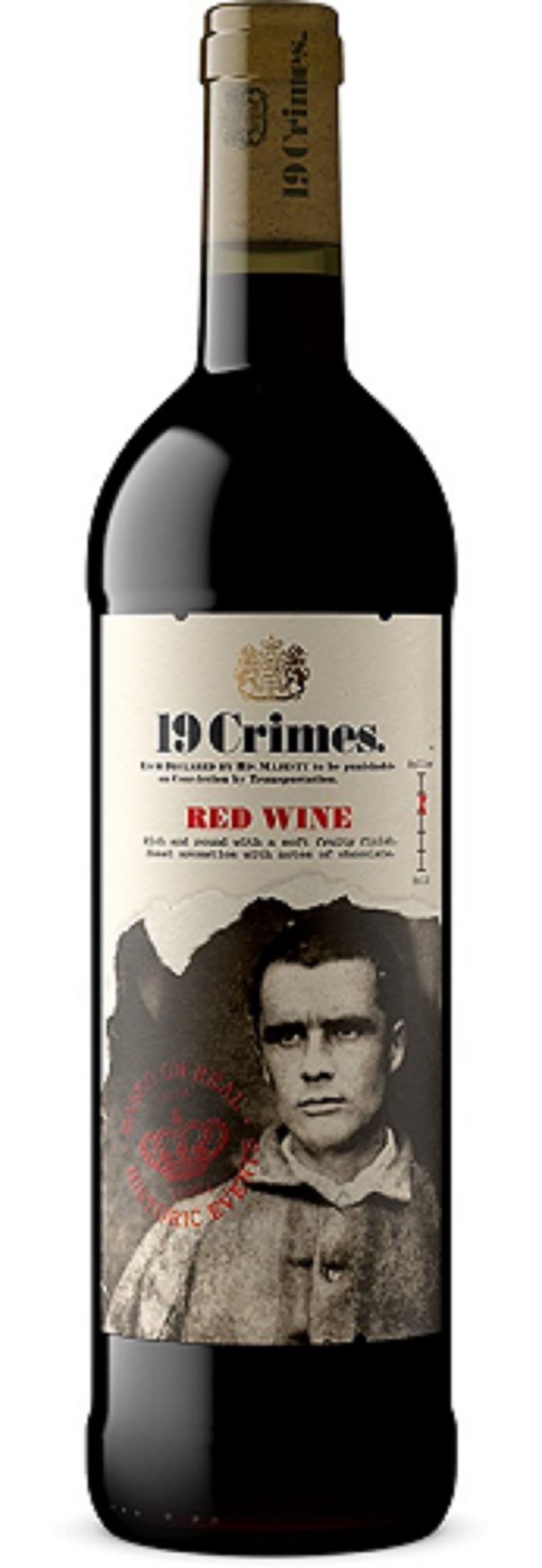 19 Crimes Red Wine 75cl