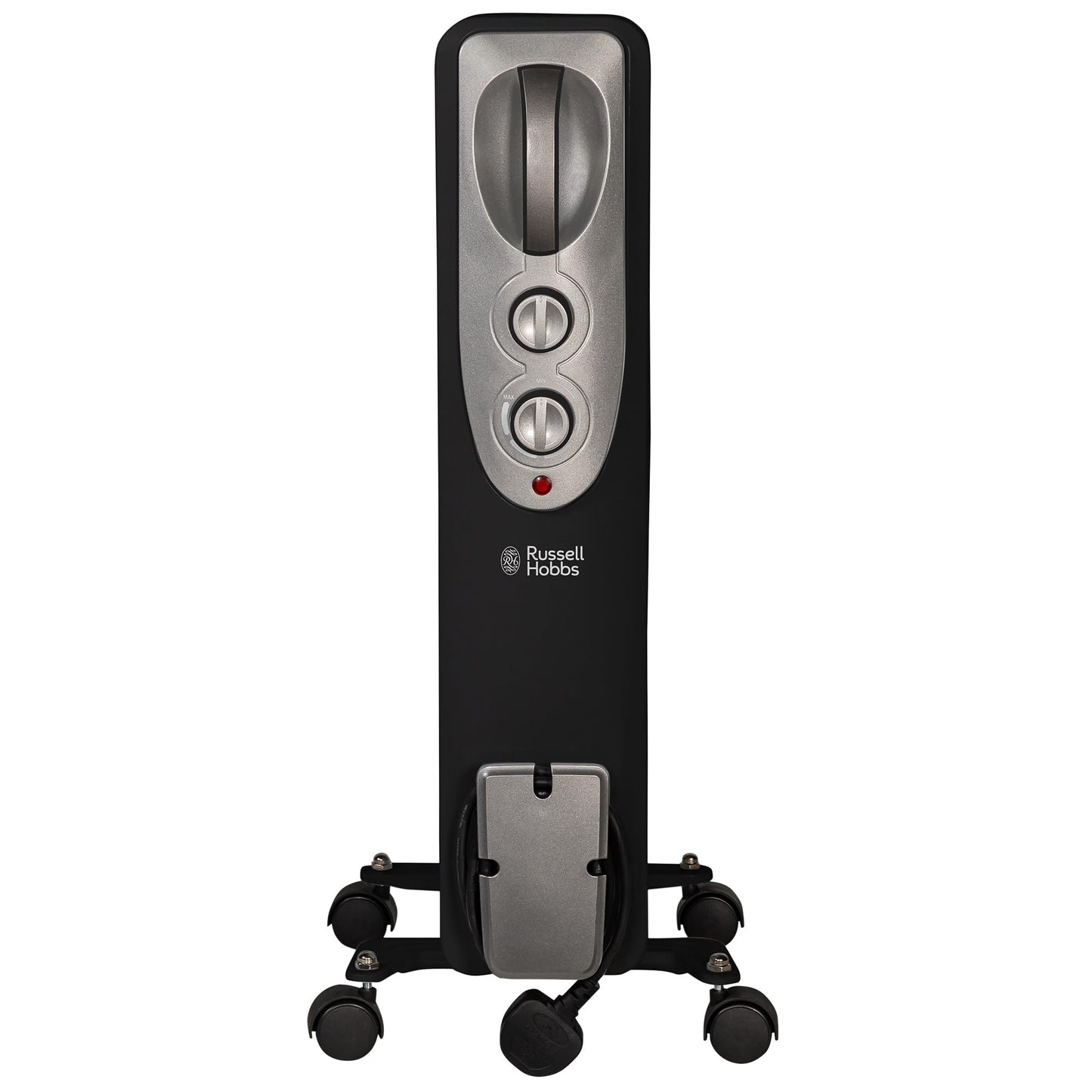 - Russell Hobbs 1500W/1.5KW Oil Filled Radiator | 7 Fin Portable Electric Heater -