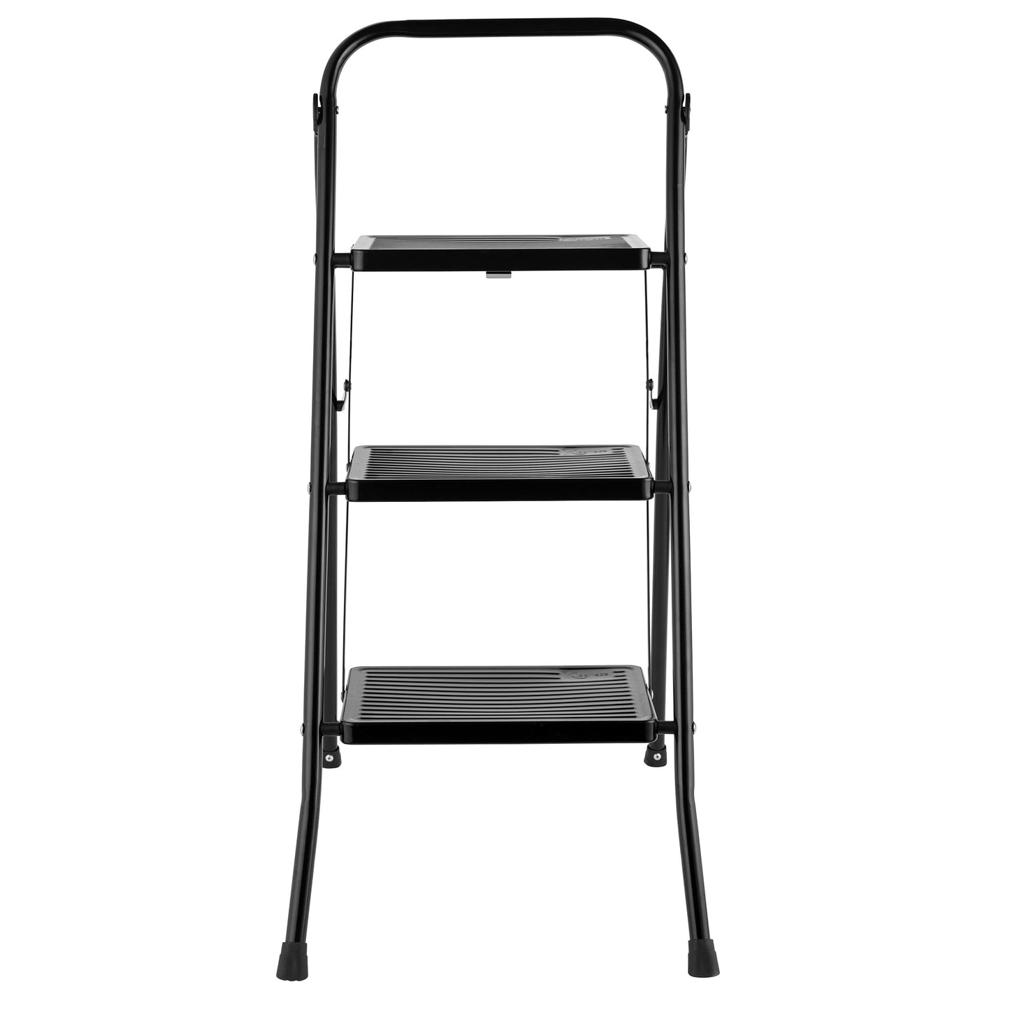 - Kleeneze KL068514BLKFEU7 3 Step Ladder | Lightweight Folding Stepladder for DIY -