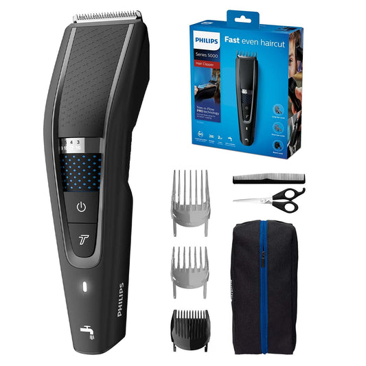 - PHILIPS Hair Clipper Series 5000 | Trim-n-Flow PRO Technology -