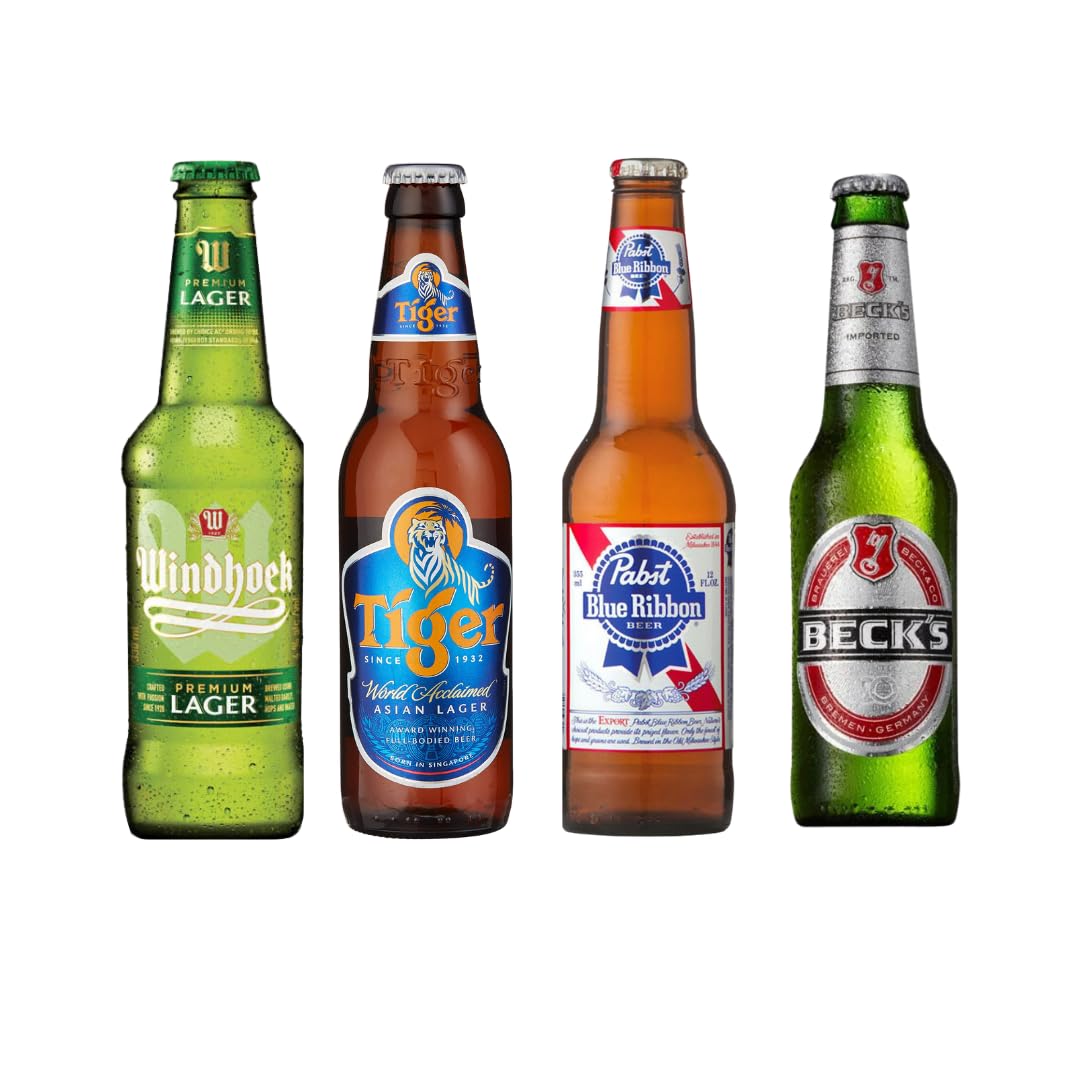 - Round the World Lager Mixed Case Beer Gift Set (12 Pack) | Beer Gifts for Men | Beer Gift Set | Birthday Beer Gift Set -