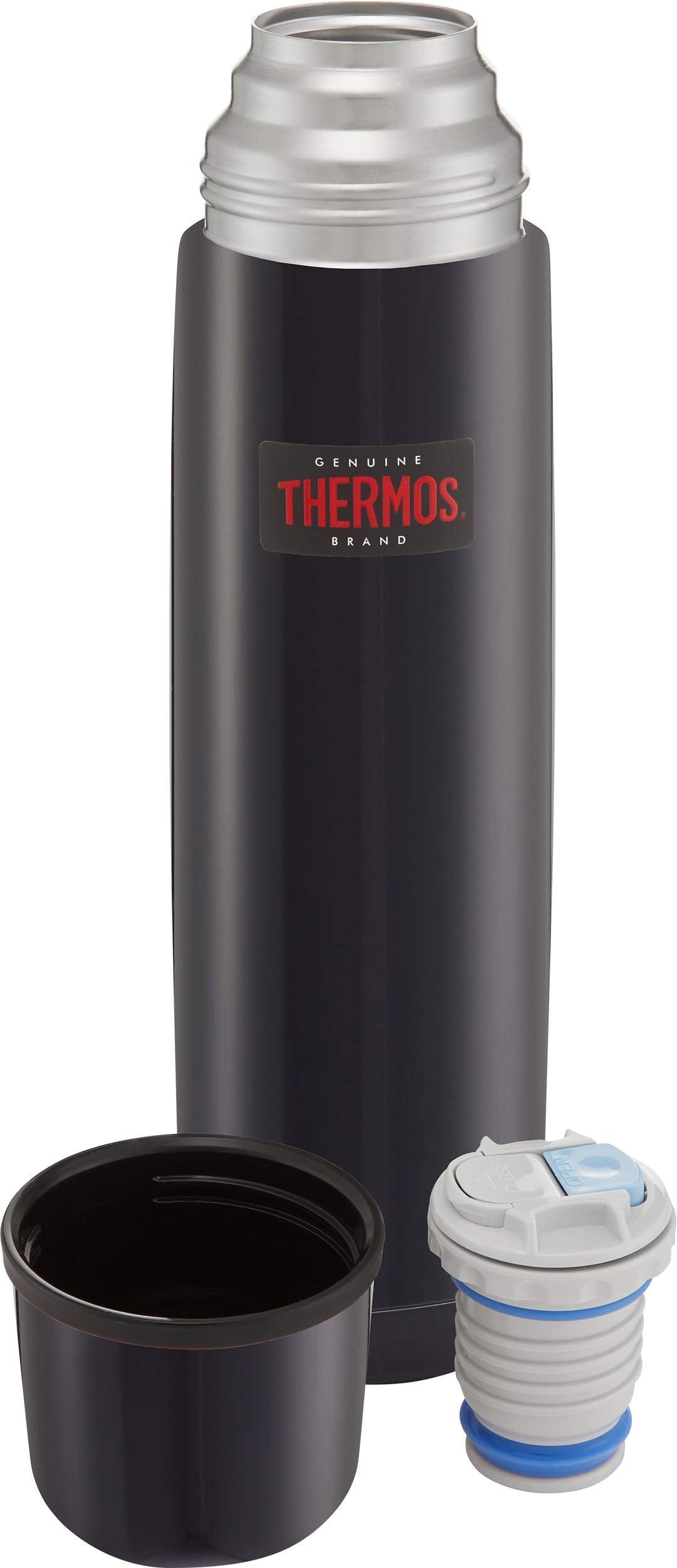 - ThermosLight and Compact Flask | Midnight Blue | 500 ml -