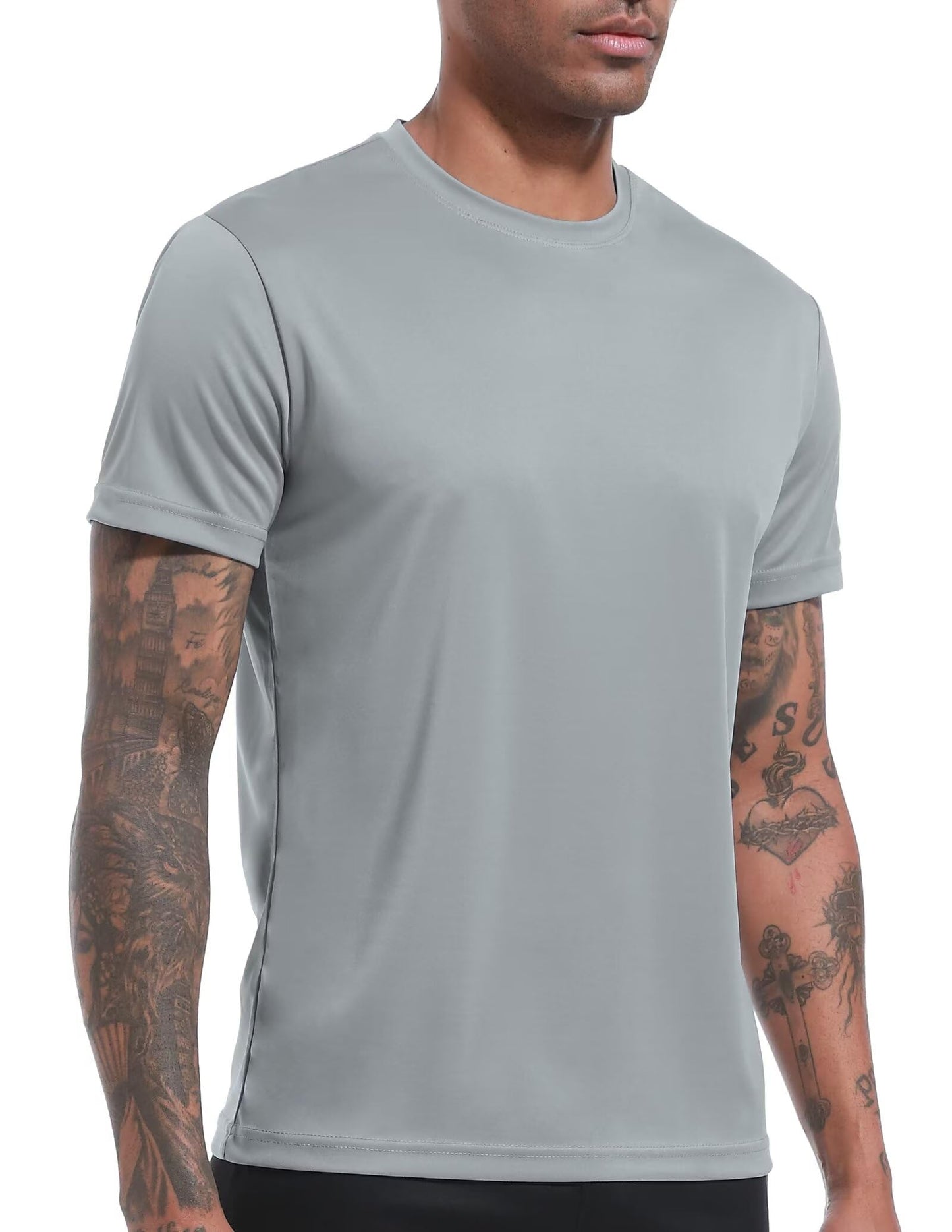 - Rolimaka 6 Pack T Shirts | Quick Dry Short Sleeve Sport Shirts | Moisture Wicking -