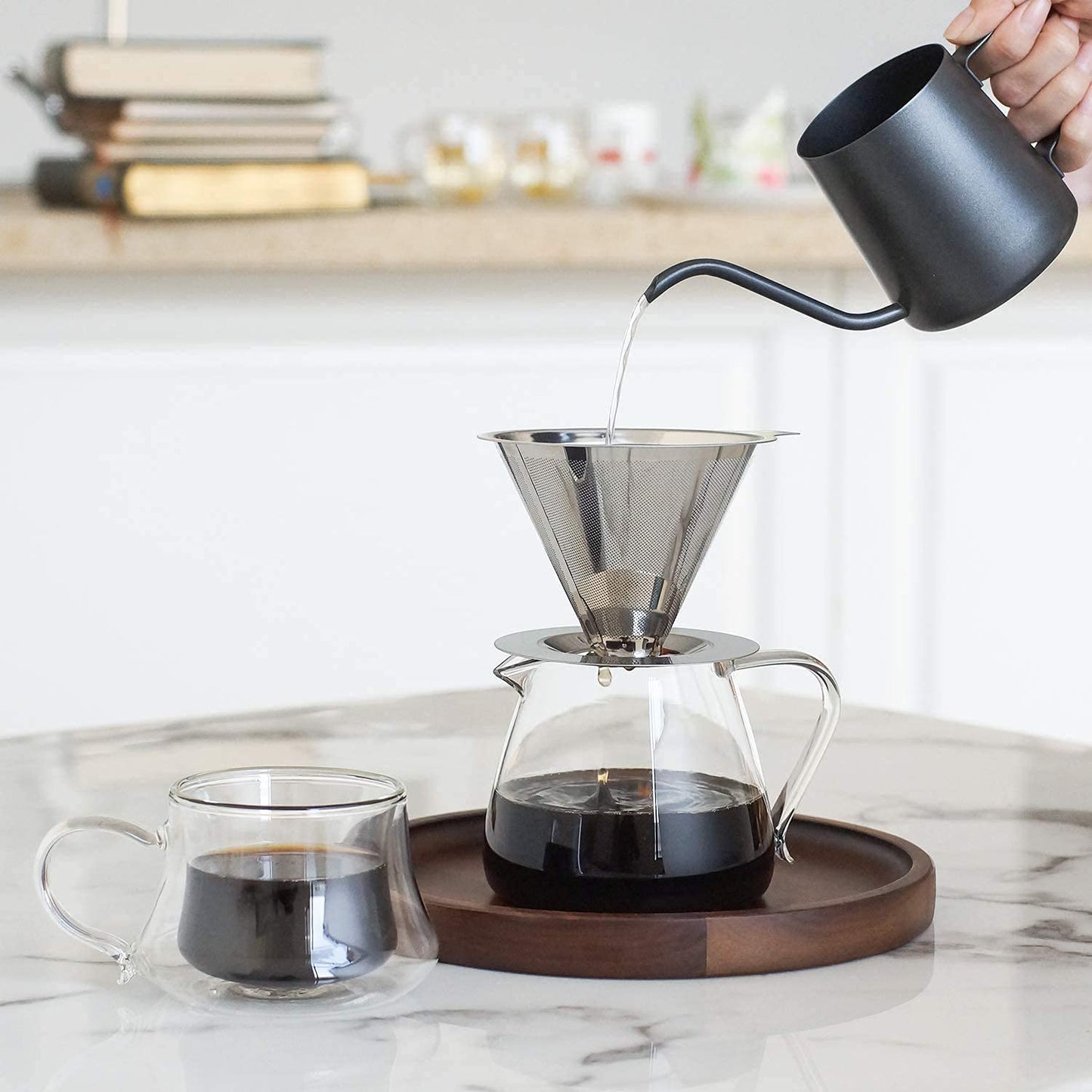 - Vevok Chef Pour Over Coffee Maker Set -
