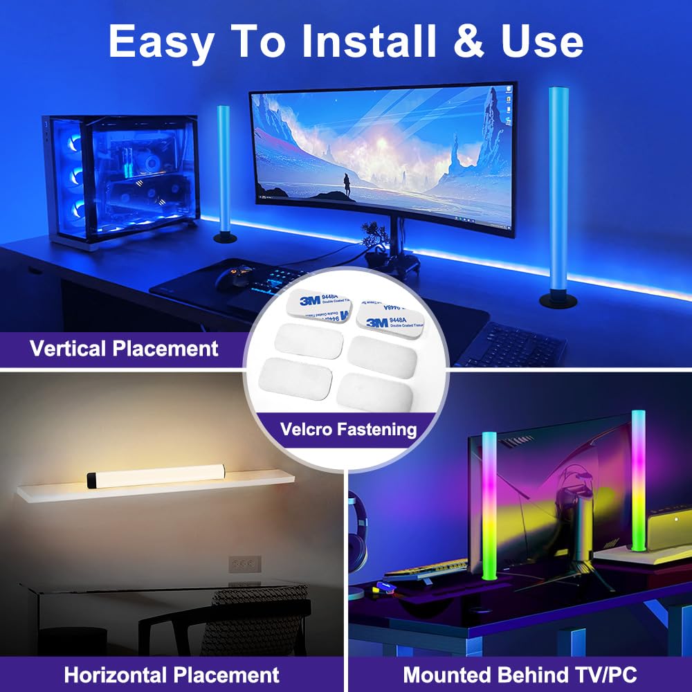 - Smart LED Light Bars | Gaming Lights RGB Flow Light Bars -