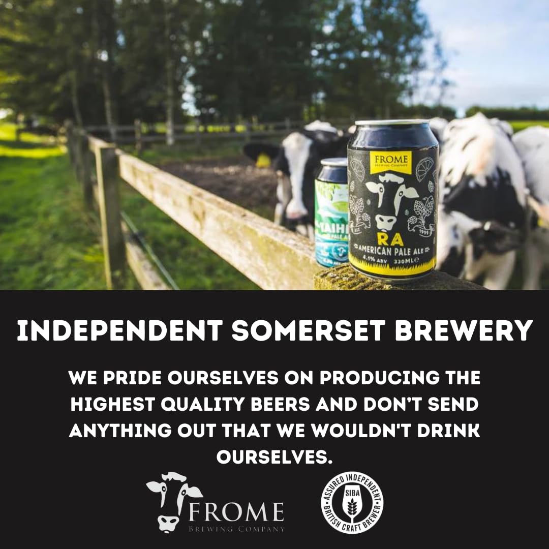 - Frome Brewing 5l Craft Beer Mini Keg I Gulp English IPA (4.8%) I Premium British Draft Beer Dispenser -