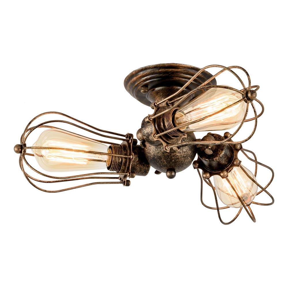 - Luling Vintage Ceiling Light | Industrial | Rustic Ceiling Light -