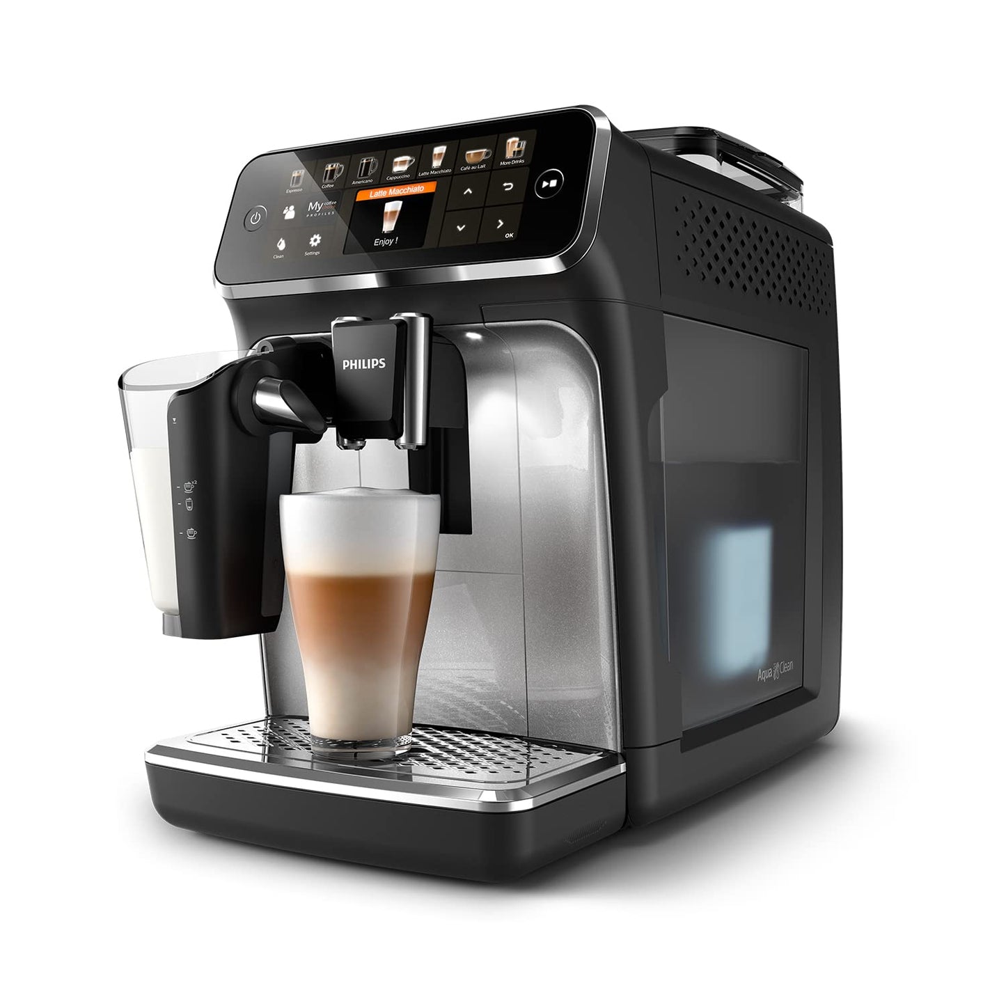 - Philips 5400 Series Bean-to-Cup Espresso Machine | LatteGo Milk Frother -