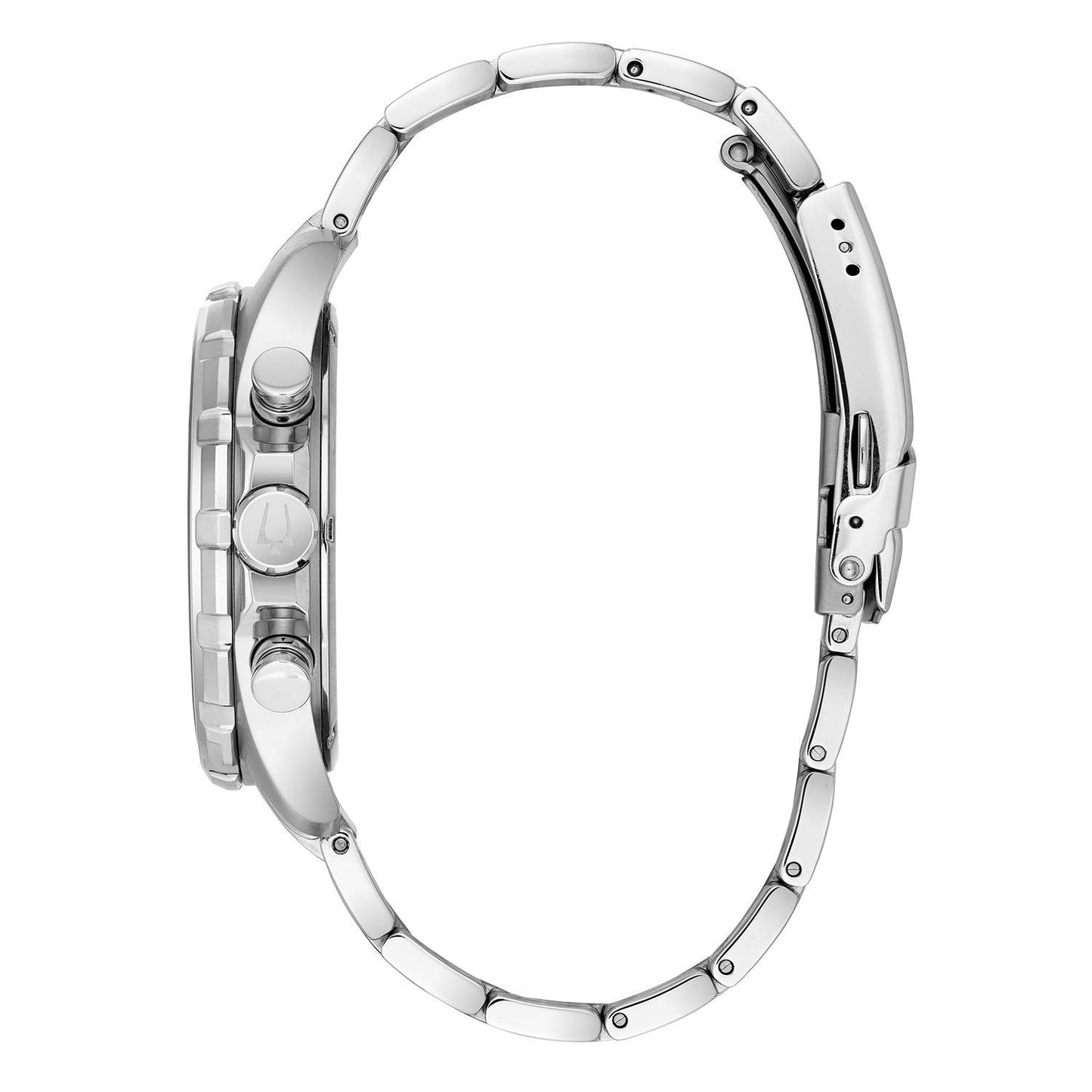 Bulova Men's Chronograph Quartz Watch with Stainless Steel Strap 96B256