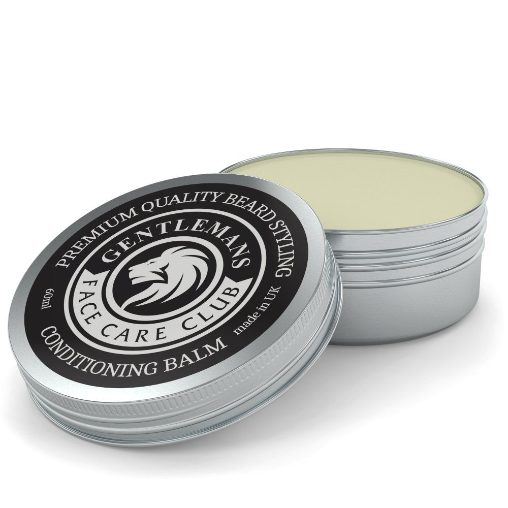 - Gentlemans Face Care Club Beard Balm | Premium Quality Conditioning Butter -