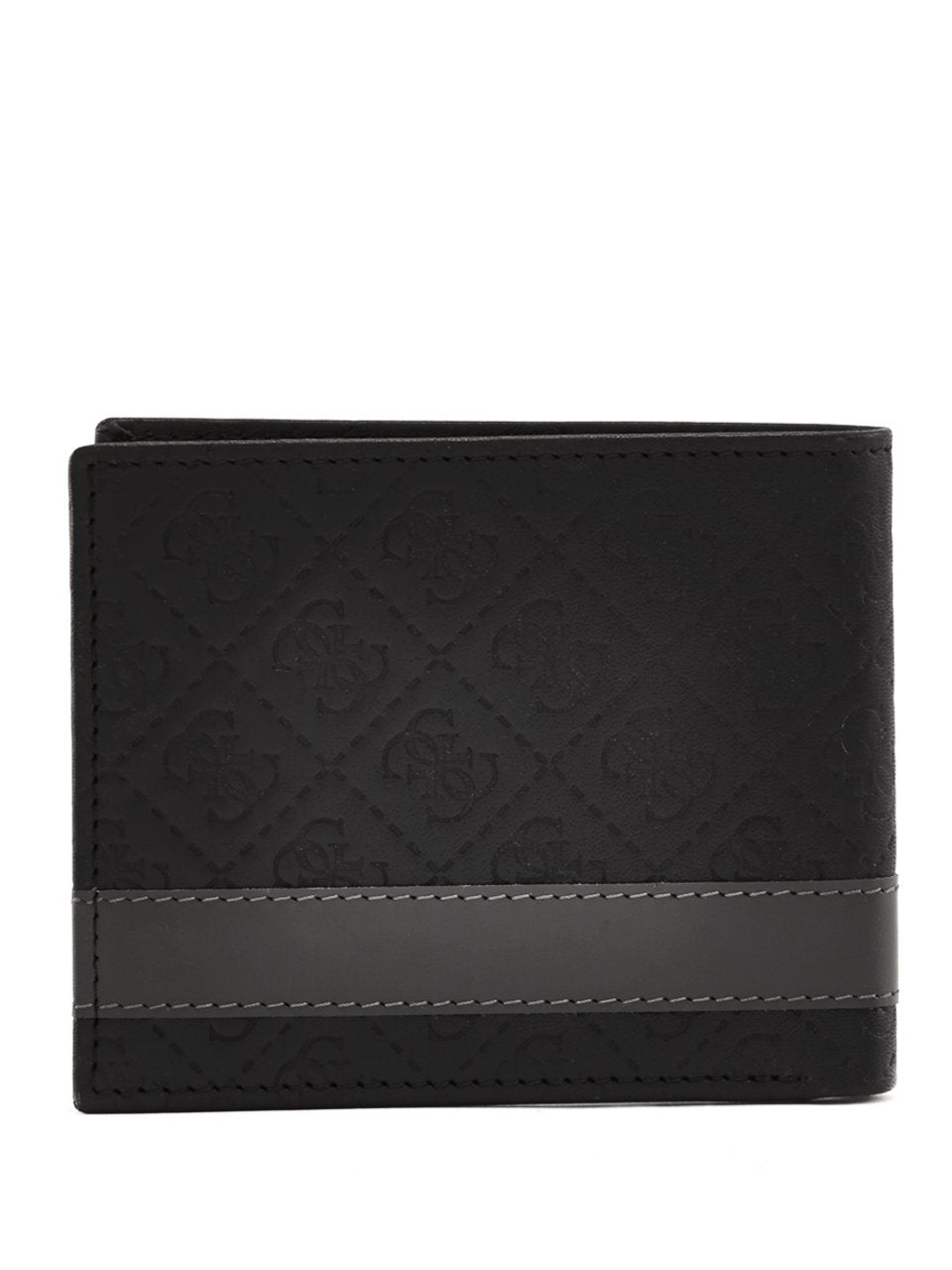 - GUESS Men's Leather Slim Bifold Wallet | Leather Slim Bifold Wallet -