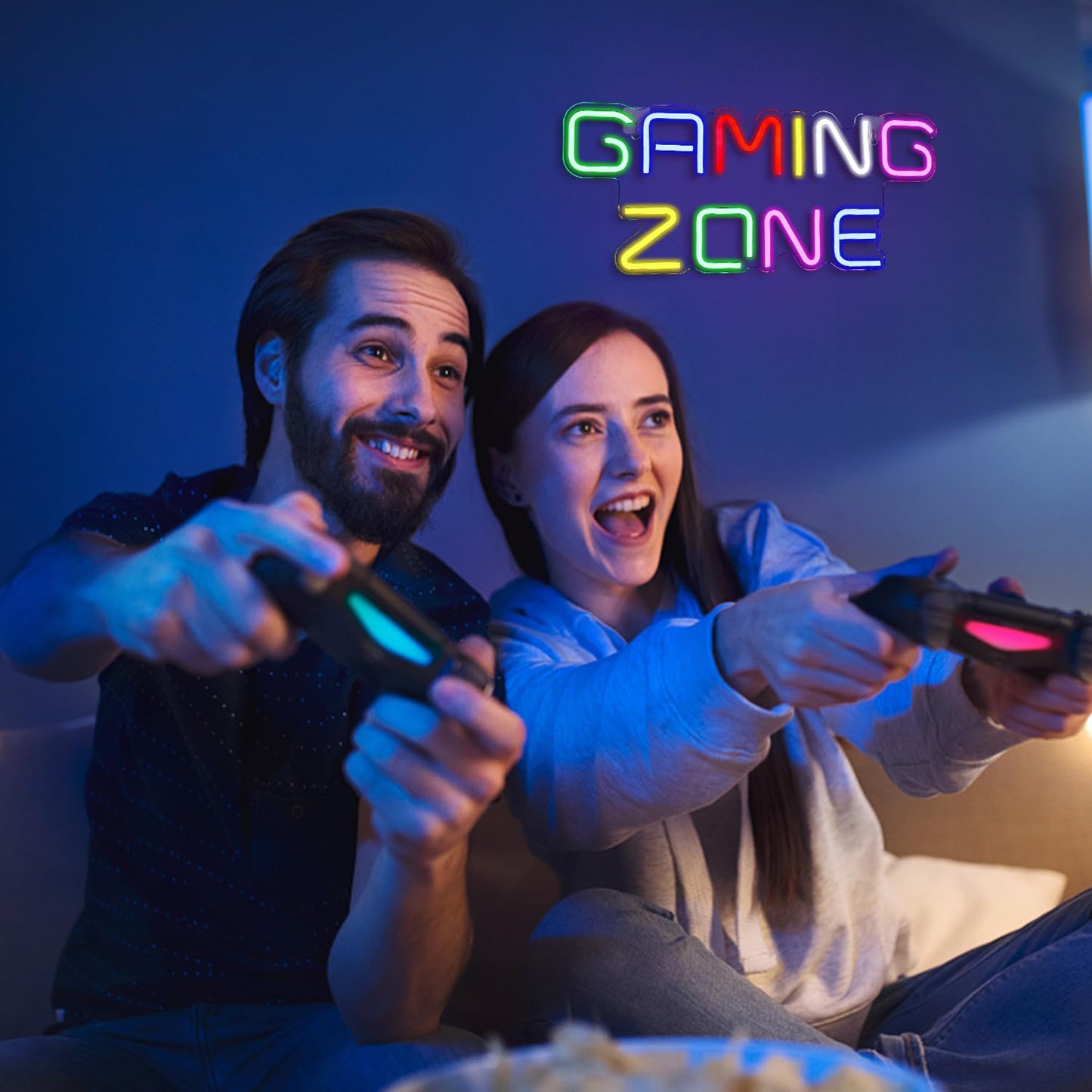 - ineonlife Gaming Zone | Neon Sign | Colorful LED Gaming Neon Light -