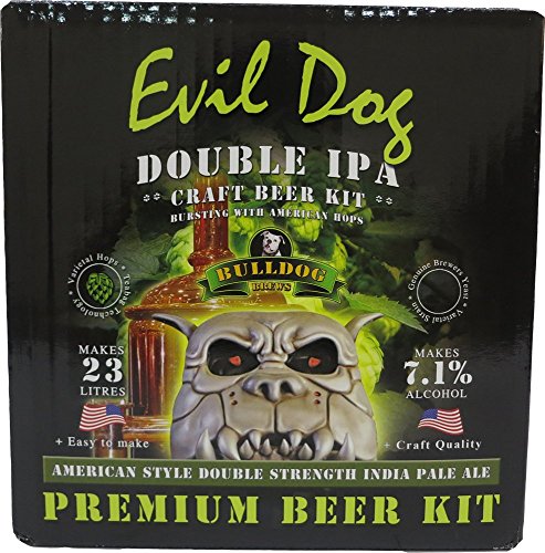 Bulldog- Evil Dog Double IPA HomeBrew Beer Kit