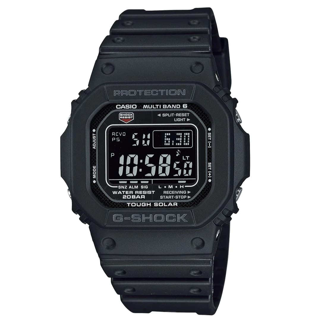Casio Men's Digital Quartz Watch with Plastic Strap GW-M5610U-1BER