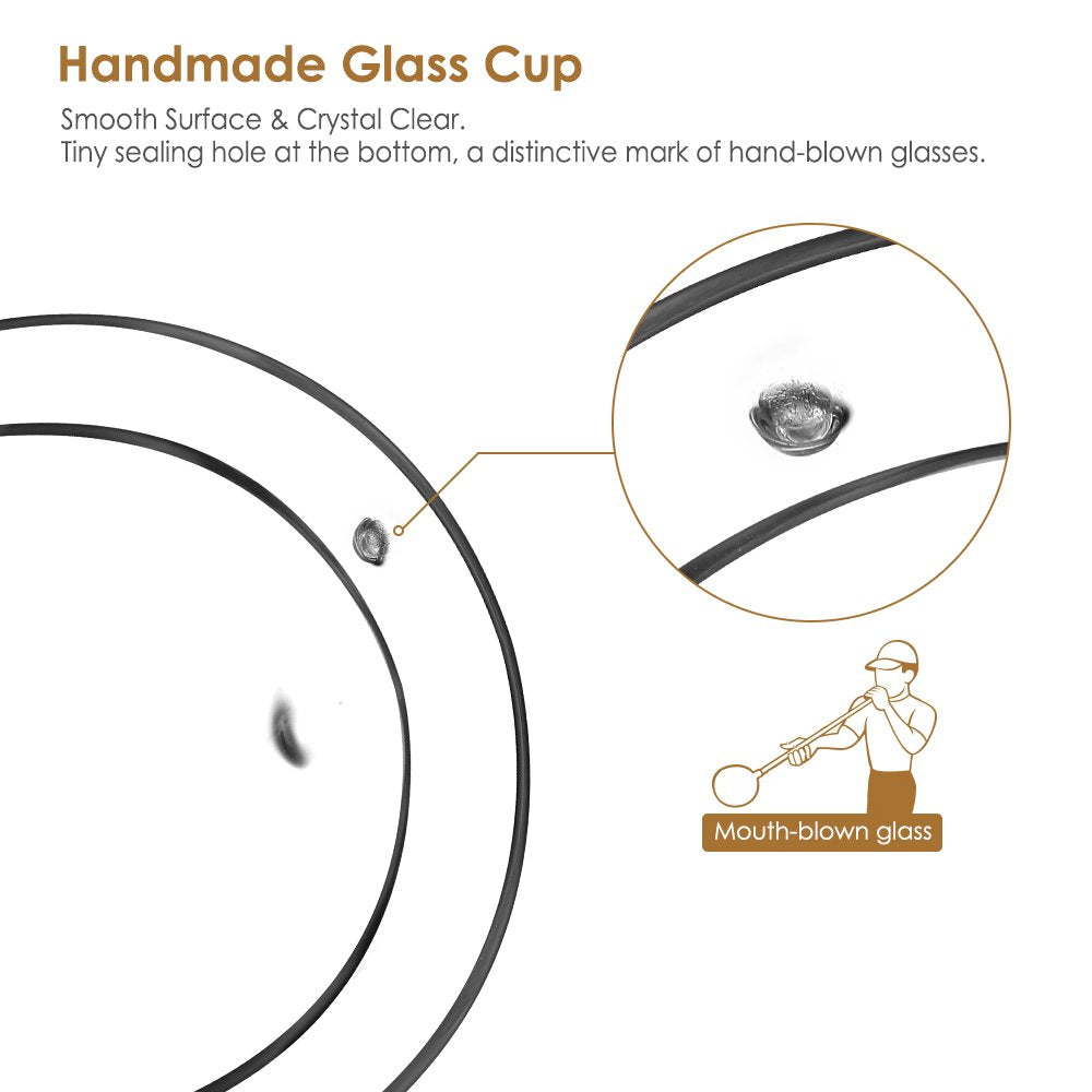 - Glastal 2x350ml Double Walled Coffee Glasses Mugs | Cappuccino Latte Macchiato Glasses Cups -