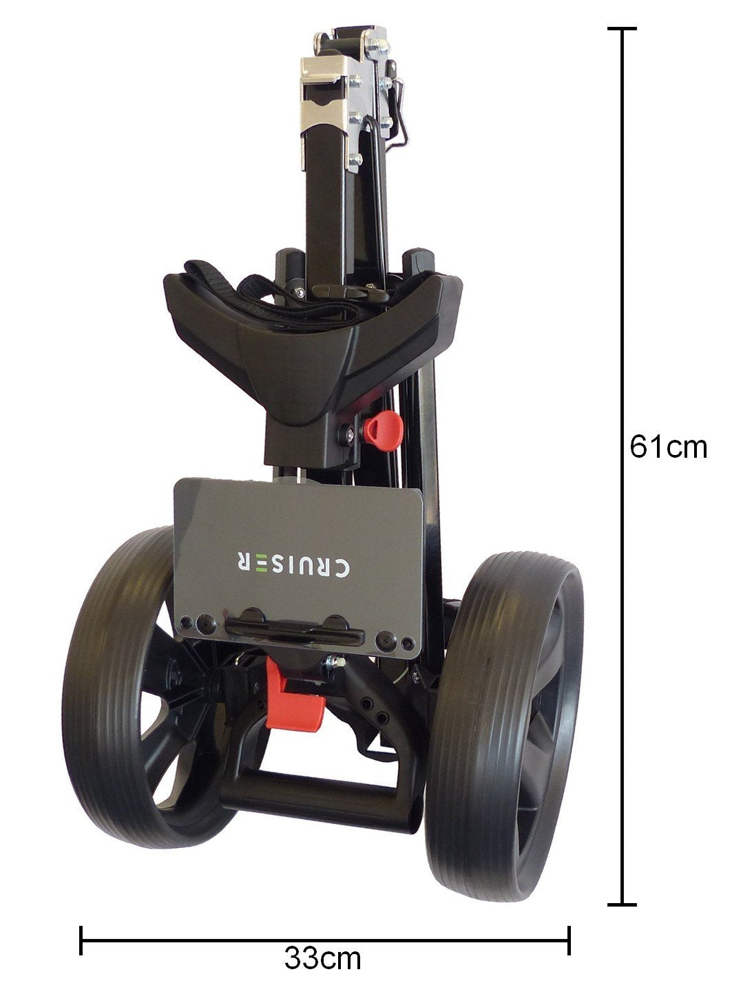 Cruiser Golf CR-Micro Ultra Compact Lightweight 2 Wheel Trolley