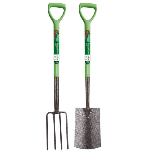 - Kingfisher 2 Piece Fork and Spade Set -