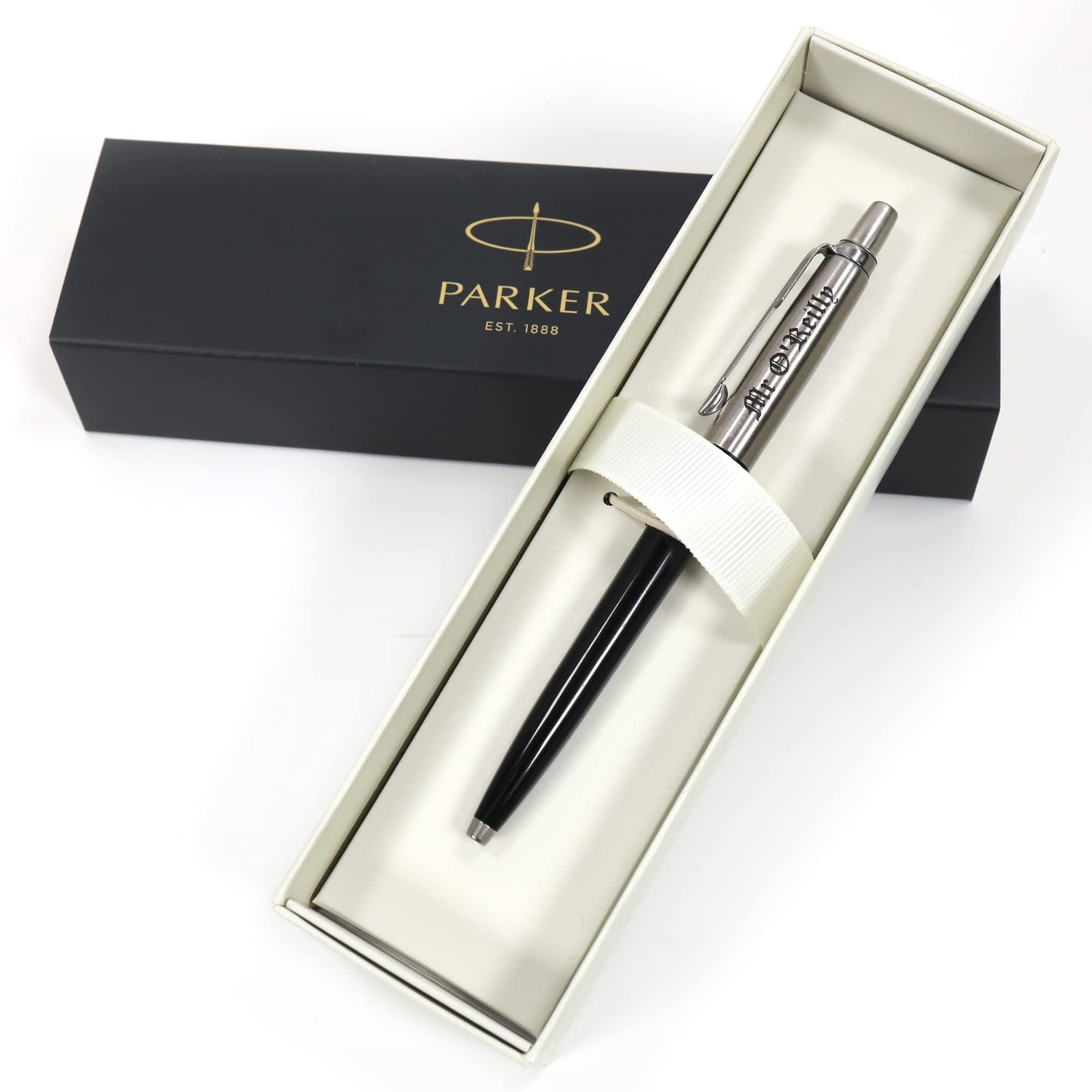 - Personalised Custom Parker Jotter Pen + Gift Box -