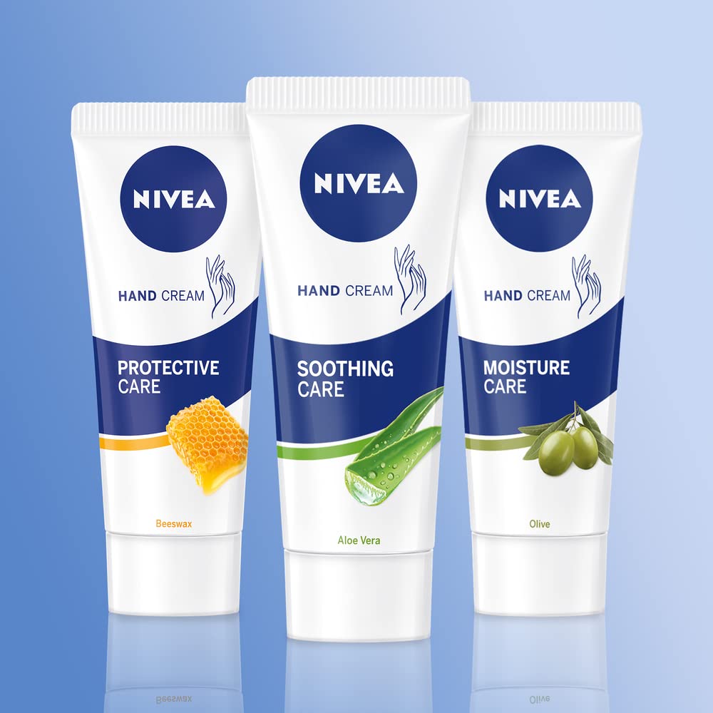 - NIVEA Soothing Care Aloe Vera Hand Cream | (75ml) | 24H Moisturising Hand Cream -