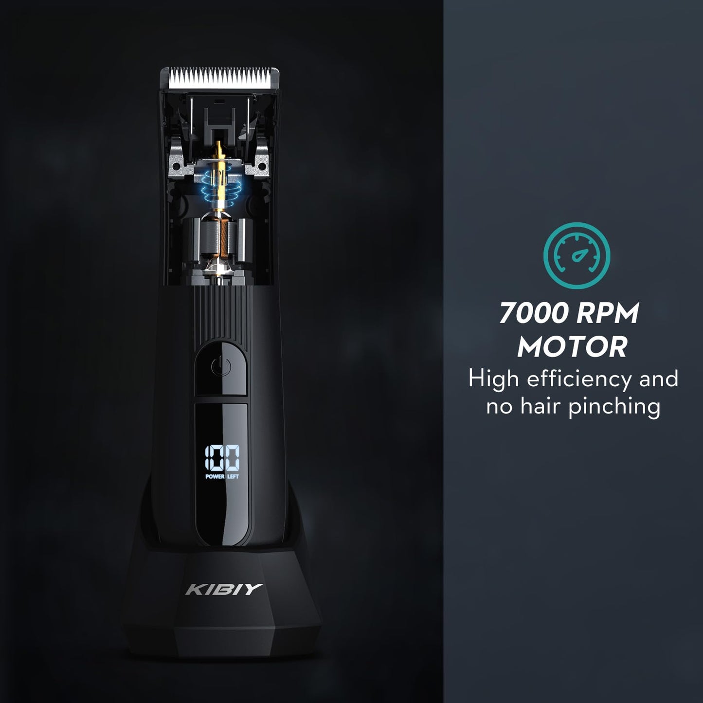 Body Hair Trimmer Men, Pubic Hair Trimmer for Men with 2 Ceramic Blade Heads, Ball Shaver for Private Parts with LED Light & Display, Ball Trimmer Body Groomer Men IPX7 Waterproof for Wet/Dry Use