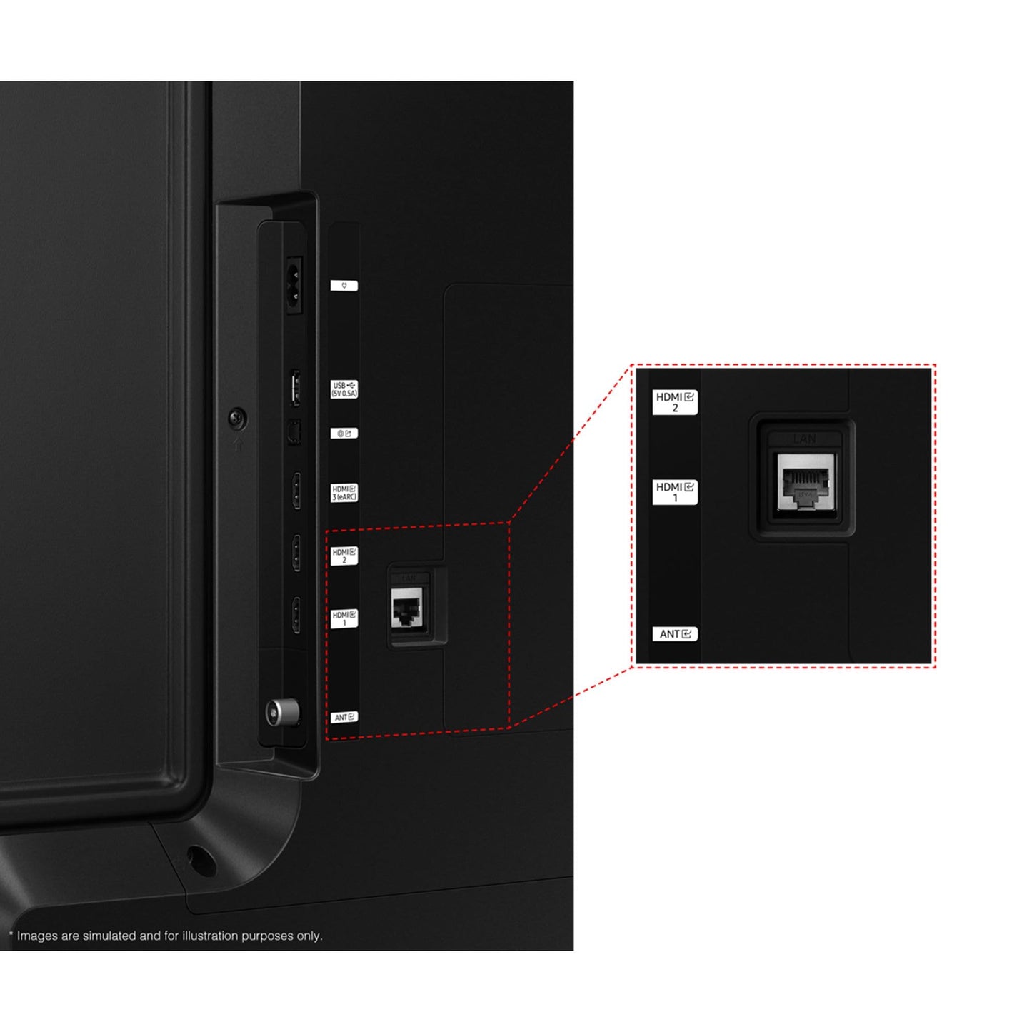 65 Inch CU7100 UHD HDR Smart TV (2023) - 4K Crystal Processor, Adaptive Sound Audio, PurColour, Built In Gaming TV Hub, Smart TV Streaming & Video Call Apps And Image Contrast Enhancer