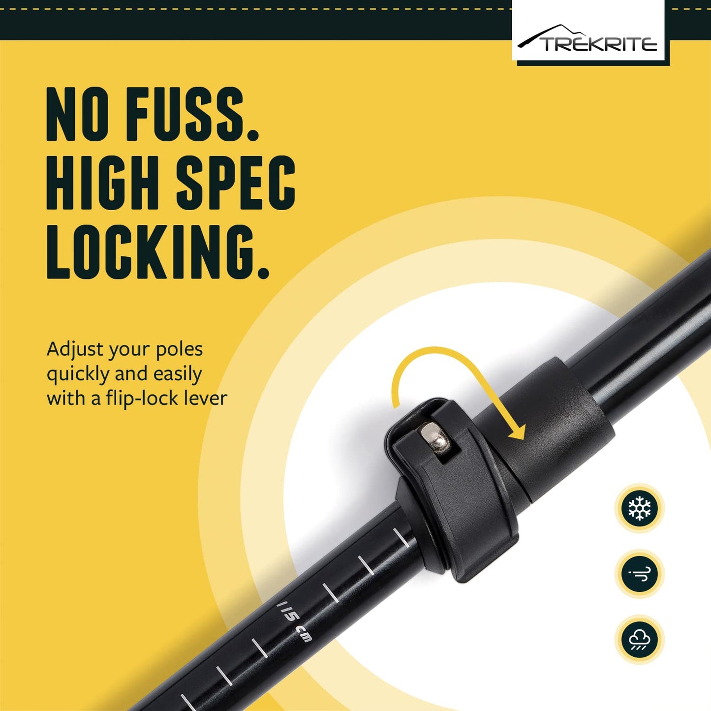 - Folding Walking/Hiking/Trekking Poles/Sticks | Lightweight With Accessories -