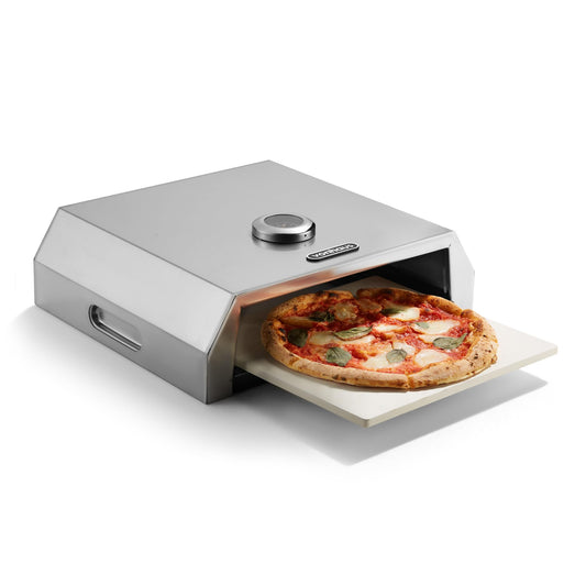 - VonHaus BBQ Pizza Oven Outdoor – Pizza Stone Included, for Charcoal & Gas Barbecue Grills –