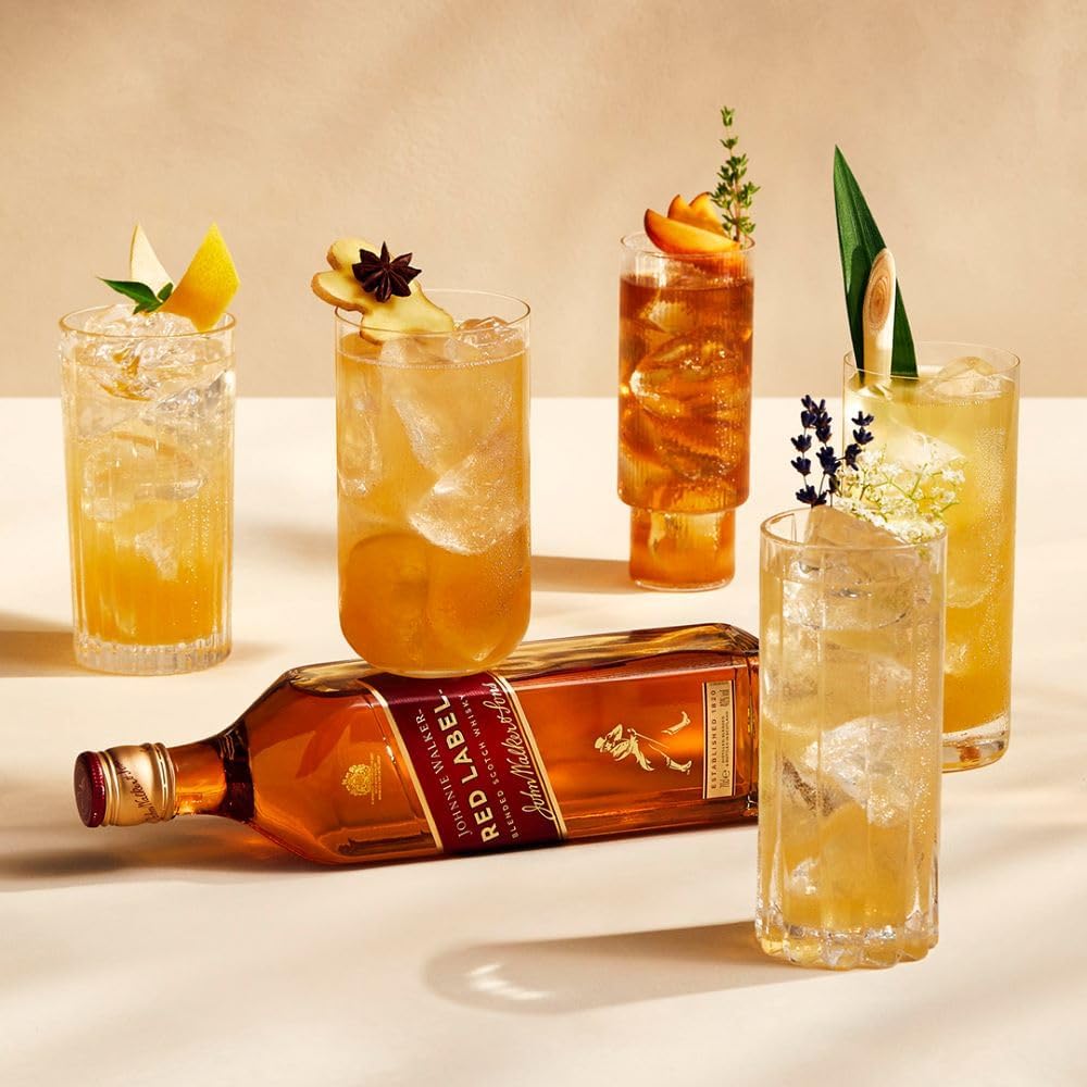 - Johnnie Walker Red Label | Blended Scotch Whisky | 40% vol | 1L -