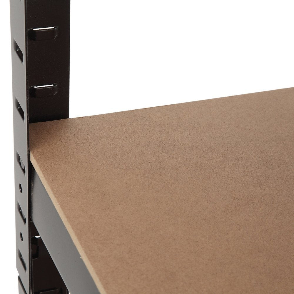 - EAZILIFE 5 Tier Boltless Shelving Storage Kit | Consists of 1 x 5 Tier Corner Shelving Rack 2 x 900mm Straight 5 Tier Shelf Units -