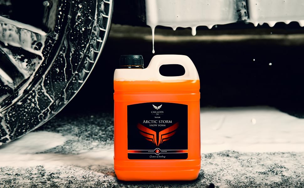 Car Gods Triton Arctic Storm Snow Foam Shampoo, 2.5 L