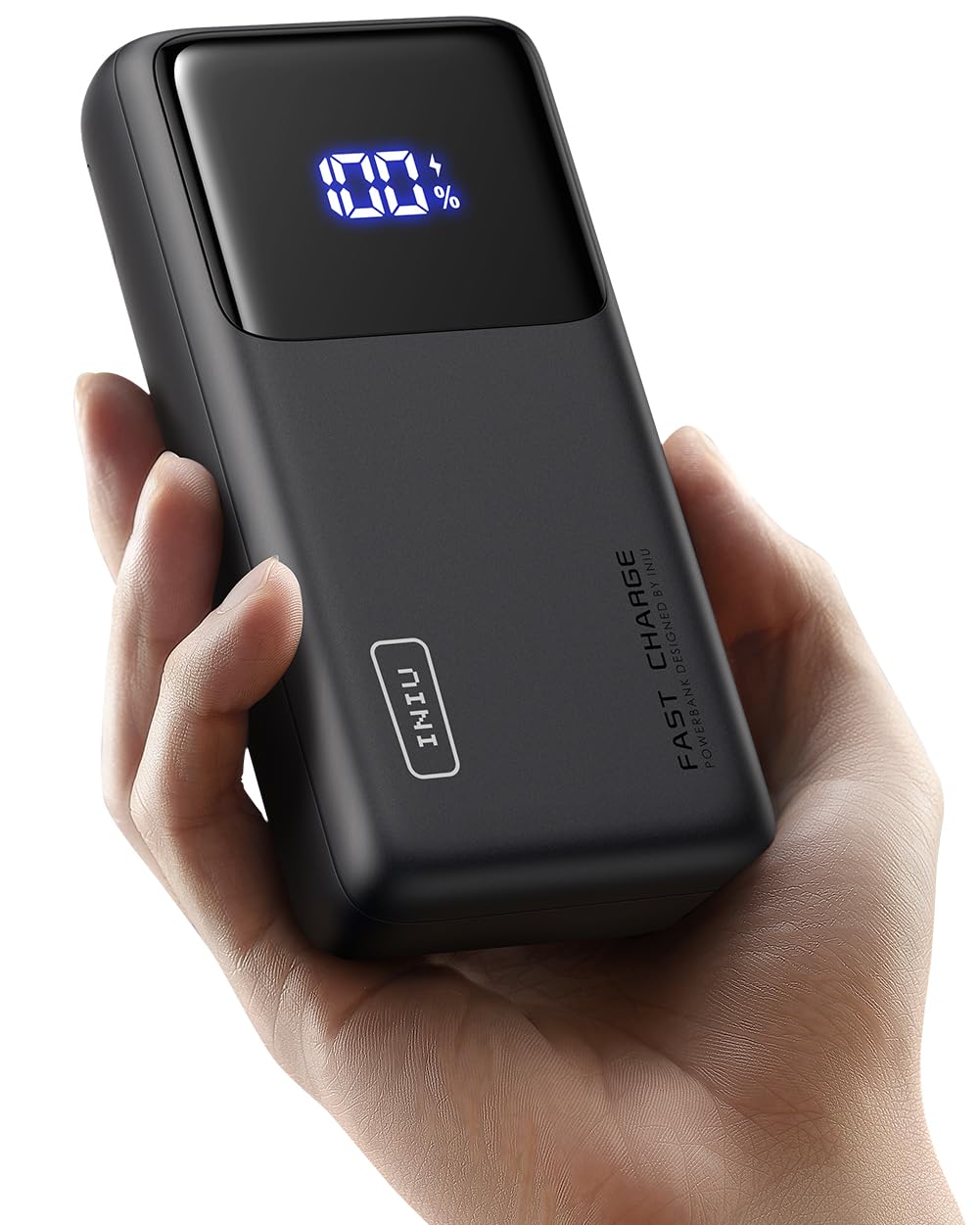 - INIU Power Bank | 100W 25000mAh Portable Charger | Fast Charging USB C Input & Output -