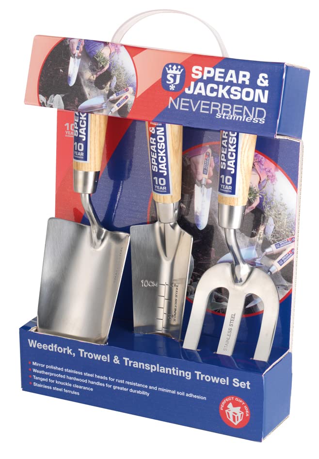 - Spear & Jackson 3056GS | Neverbend Stainless 3 Piece Gift Set -