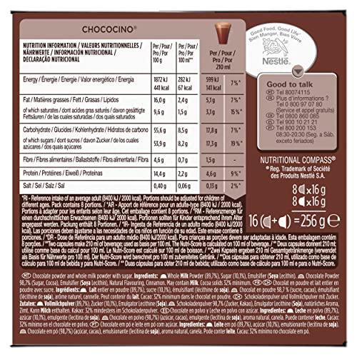 - NESCAFÉ Dolce Gusto Chococino - Total of 48 Hot Chocolate Pods -