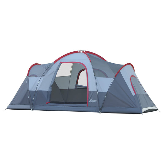 - Outsunny 5-6 Man Dome | Camping Tent | Hiking Shelter -