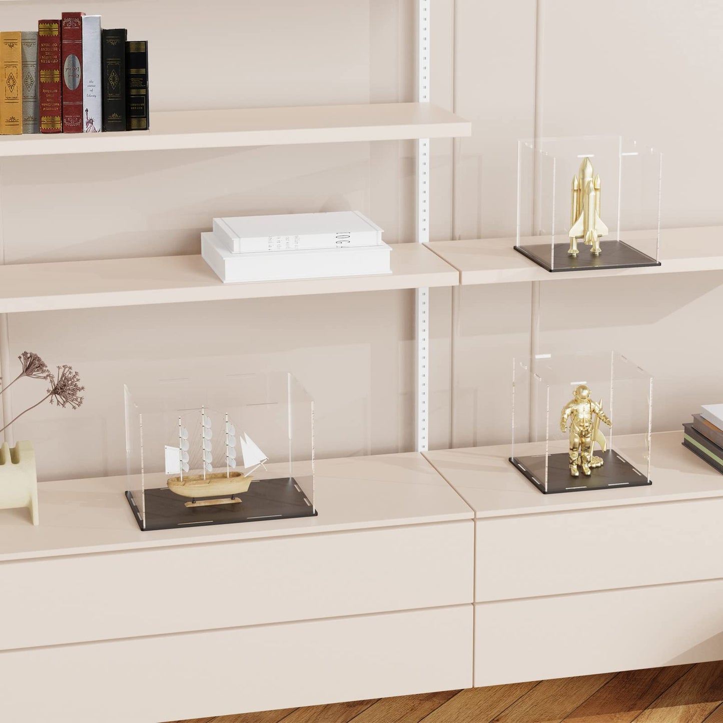 - HOPEME Display Case 12x12x12 Inch | Acrylic Display Box for Collectibles -