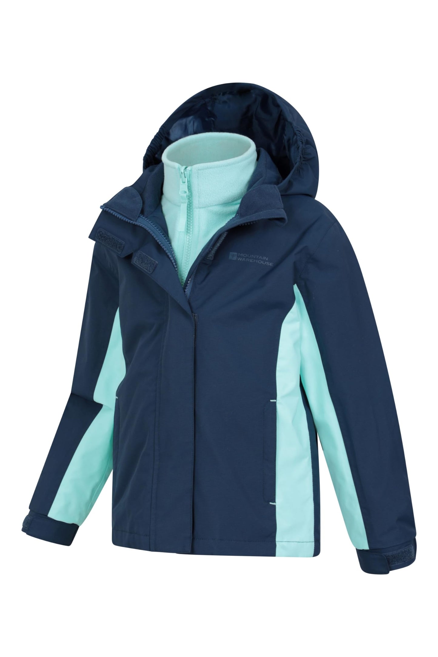 - Mountain Warehouse Lightning 3 in 1 Kids Waterproof Jacket -