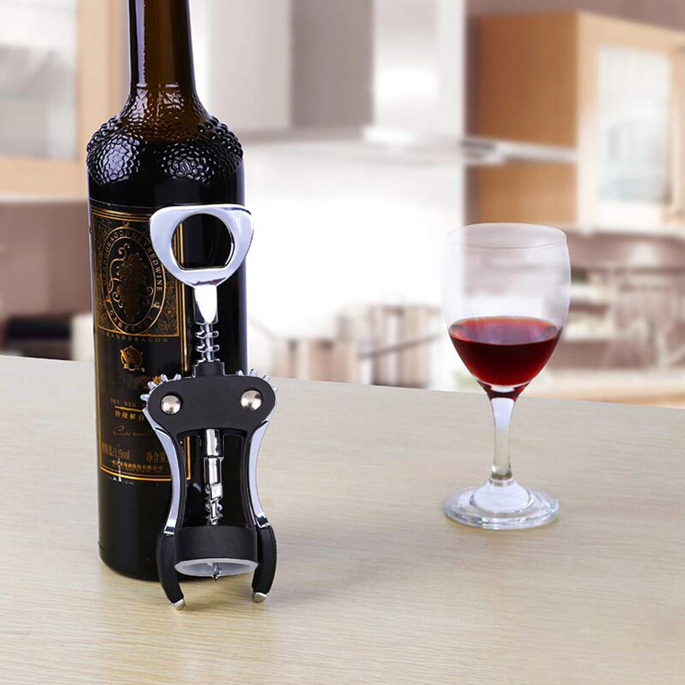- Foho Wine Opener | Multifunctional Wing Corkscrew | Wine Bottle Opener -