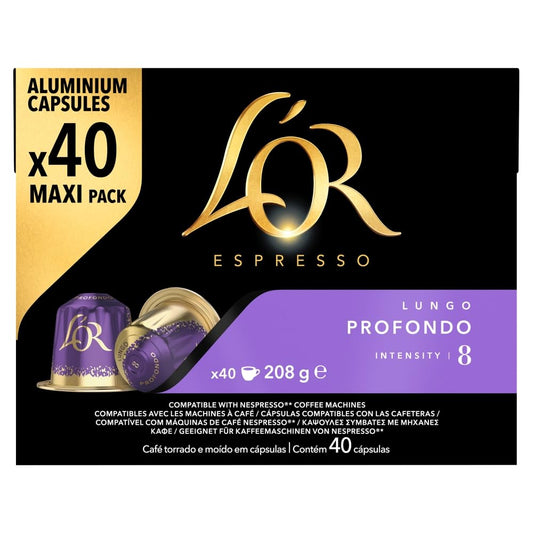 - L'OR Espresso Lungo Profondo Coffee Pods -