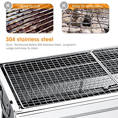 - Uten Barbecue Grill, Stainless Steel BBQ -